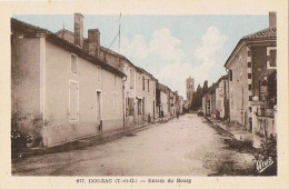 Cpa..82..DONZAC..TARN ET GARONNE..ENTREE DU BOURG - Other & Unclassified