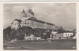 Stift Melk An Der Donau, Wachau, Benediktinerstift, Luftbild Ngl #G4872 - Sonstige & Ohne Zuordnung