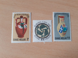 TIMBRES   GRECE     EUROPA    1976    N  1210  A  1212   COTE  2,00  EUROS   NEUFS   LUXE** - 1976