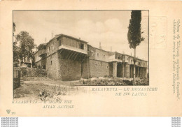 KALAVRYTA LE MONASTERE DE SAINTE LAURA  ENTIER POSTAL - Greece