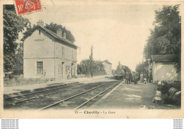 CHEVILLY LA GARE AVEC LE TRAIN - Autres & Non Classés