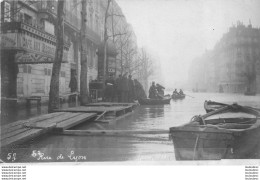 PARIS  CARTE PHOTO CRUE 01/1910  RUE DE LYON PHOTO MAURICE - Überschwemmung 1910