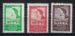 YOUGOSLAVIE Ca.1934: Le Y&T 255-257  Neufs* - Used Stamps