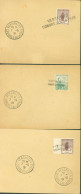 Guerre 14 3 Enveloppes Avec YT N°148 149 Orphelins De La Guerre Versailles Château Congrès De La Paix 7 5 1919 - Guerre De 1914-18