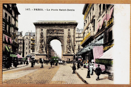 24235 /⭐ ◉  PARIS X Restaurant Escargot Huitres Au Grand St-Denis A L'Ecrevisse 1890s La Porte SAINT-DENIS N°167 - District 10