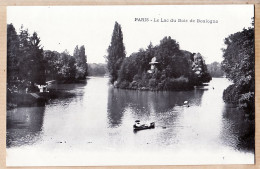 24257 /⭐ ◉  BOIS De BOULOGNE PARIS XVIe  Cannotage Le Lac Du Bois Cliché 1900s Etat: PARFAIT - Arrondissement: 16