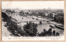 24059 /⭐ ◉  PARIS Vue Sur La SEINE Prise Du Pavillon De FLORE 1903 à GINESTOUS Adjoint Du Génie Belley-LEVY 145 - El Sena Y Sus Bordes