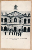 24176 /⭐ ◉  PARIS VIIe La Cour D'honneur De L'Hotel Des INVALIDES 1890s Etat PARFAIT - Arrondissement: 07