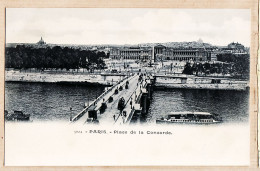 24207 /⭐ ◉  PARIS VIII Place De La CONCORDE ( Sans Automobiles ) 1890s Etat:PARFAIT - District 08