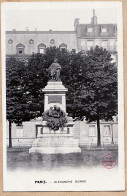 24266 /⭐ ◉  PARIS XVII Place Du Général-CATROUX Monument Statut Bronze ALEXANDRE DUMAS Par Gustave DORE Etat:PARFAIT - Distrito: 17
