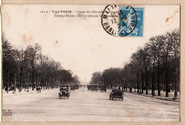 24053 /⭐ ◉  PARIS Avenue Des CHAMPS-ELYSEES Vers La Place De La CONCORDE 1900s à SERMESSE Champigny - Champs-Elysées