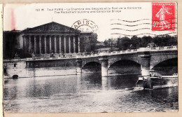 24248 /⭐ ◉  TOUT PARIS XV CHAMBRE Des DEPUTES  Et Pont De La CONCORDE Parliament à BICHUT Buffet Gare Lyon Paris XII - District 15