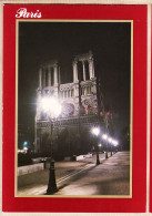 24139 /⭐ ◉  PARIS IV Cathédrale NOTRE-DAME-de-PARIS La Place Du PARVIS Photo Philippe VARENNES Edition BERNARD à TREVOUX - Arrondissement: 04