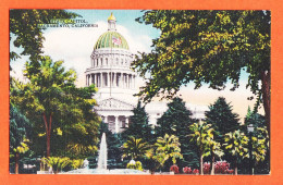 24036 / SACRAMENTO California State CAPITOL 1930s SPANGLER News Agency 42191 - Andere & Zonder Classificatie