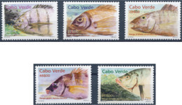 Cabo Verde - 2001 - Fishes - MNH - Islas De Cabo Verde