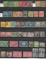 ETATS UNIS --45 BEAUX TIMBRES NEUFS  * ET OBLITERES PAS EMINCES - DE 1922-26 - Used Stamps