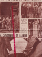Baudour - La Catastrophe, Accident Dans La Mine - Orig. Knipsel Coupure Tijdschrift Magazine - 1953 - Zonder Classificatie