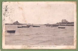 CPA - FINISTERE - SANTEC - PETIT PORT ET ROC'H KROÜM - Autres & Non Classés