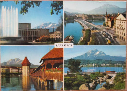 SWITZERLAND SWISS SCHWEIZ LUZERN MULTI VIEW POSTCARD ANSICHTSKARTE CARTOLINA PHOTO CARTE POSTALE PC POSTKARTE CARD - Other & Unclassified