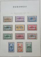 Collection De Timbres OUBANGUI,  Neufs *. - Collections (sans Albums)