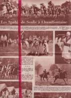 Chaudfontaine - Les Spahis De Senlis - Orig. Knipsel Coupure Tijdschrift Magazine - 1953 - Unclassified