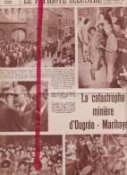 Ougrée Marihaye - La Catastrophe Minière - Orig. Knipsel Coupure Tijdschrift Magazine - 1953 - Sin Clasificación