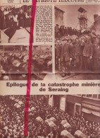 Seraing - épilogue De La Catastrophe Minière - Orig. Knipsel Coupure Tijdschrift Magazine - 1953 - Zonder Classificatie