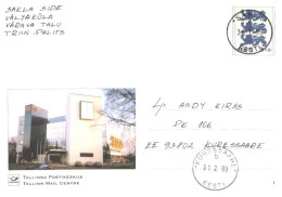 Estonia:Postal Stationery Nr.1, Tallinn Mail Centre, 1999 - Estonie