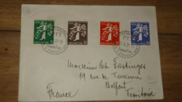 Enveloppe Avec Série De L'exposition Nationale De 1939  ......... Boite1 ...... 240424-146 - Marcofilie