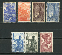 AEF  -    SÉRIE COURANTE -  N° Yvert  211+214+217+220+222+223+225 **/(*) - Unused Stamps