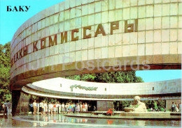 Baku - Monument Pantheon To 26 Baku Comissars - 1985 - Azerbaijan USSR - Unused - Azerbaigian