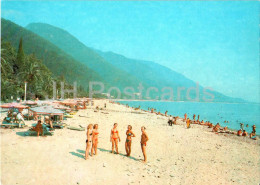 Gagra - Town Beach - Abkhazia - 1989 - Georgia USSR - Unused - Georgia