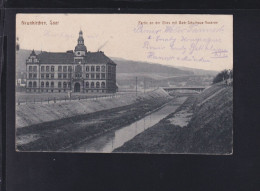 Dt. Reich AK Neunkirchen 1917 Feldpost Zurück Nachporto - Covers & Documents