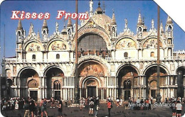 Italy: Telecom Italia Value € - Kisses From Venezia, San Marco - Publiques Publicitaires