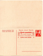 Switzerland, Stationery, Post Card Answer Pay - Stamped Stationery