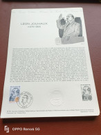 Document Philatelique LEON JOUHAUX 14/1979 - Documents Of Postal Services