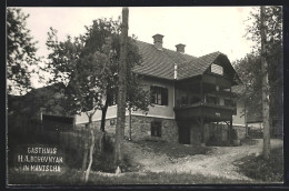 AK Hitzendorf /Steiermark, Mantscha, Gasthaus H. A. Borovnyak  - Other & Unclassified