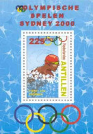 Ned Antillen 2000 Sheet Olympic Games Swimming NVPH 1322, MNH** Postfris - Curaçao, Antilles Neérlandaises, Aruba