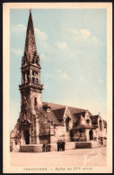 29-0051 - Carte Postale FINISTERE (29) - TREGOUREZ - Eglise Du XVIème Siècle - Other & Unclassified