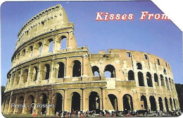 Italy: Telecom Italia Value € - Kisses From Roma, Colosseo - Öff. Werbe-TK