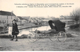 Santé - N°91002 - Voiturettes Ambulances Légères Et Démontables ... Des Blessés - Salute