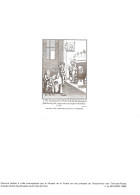LE ROI MANGEANT DES PIEDS ..   Gravure éditée à Mille Exemplaires Par Le Musée De La Poste - Documenten Van De Post