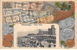 Pays-Bas - N°90658 - SCHEVENINGEN - Palace Hôtel - Billets Et Pièces - Carte Gaufrée - Scheveningen