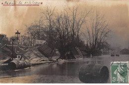 75012 - N°90533 - PARIS - Bercy - Pasquier, Paul Vazeille... - Inondations 1910 - Carte Photo - Paris (12)