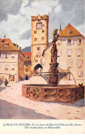Illustrateur - N°91851 - Hansi - J.J.Waltz - La Place Du Marché à Ribeauvillé - Alsace - N°41 - Hansi