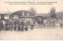 Militaire - N°91291 - Guerre 1914-18 - Alliées Prisonniers En Allemagne - Cherchant De L'eau Pour Rincer La Vaiselle - Weltkrieg 1914-18