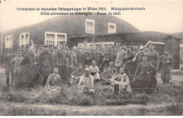 Militaire - N°91289 - Guerre 1914-18 - Alliés Prisonniers En Allemagne - Repos Du Midi - Weltkrieg 1914-18