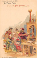 Publicité - N°91268 - Exposition De 1900 - Le Vieux Paris - A L'Imprimerie De Robert Estienne - La Belle Jardinière - Publicidad