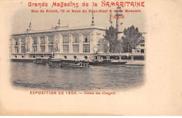 Publicité - N°91263 - Exposition De 1900 - Palais Des Congrès - Grands Magasins De La Samaritaine - Publicidad