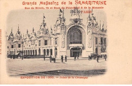 Publicité - N°91262 - Exposition De 1900 - Palais De La Céramique - Grands Magasins De La Samaritaine - Publicidad